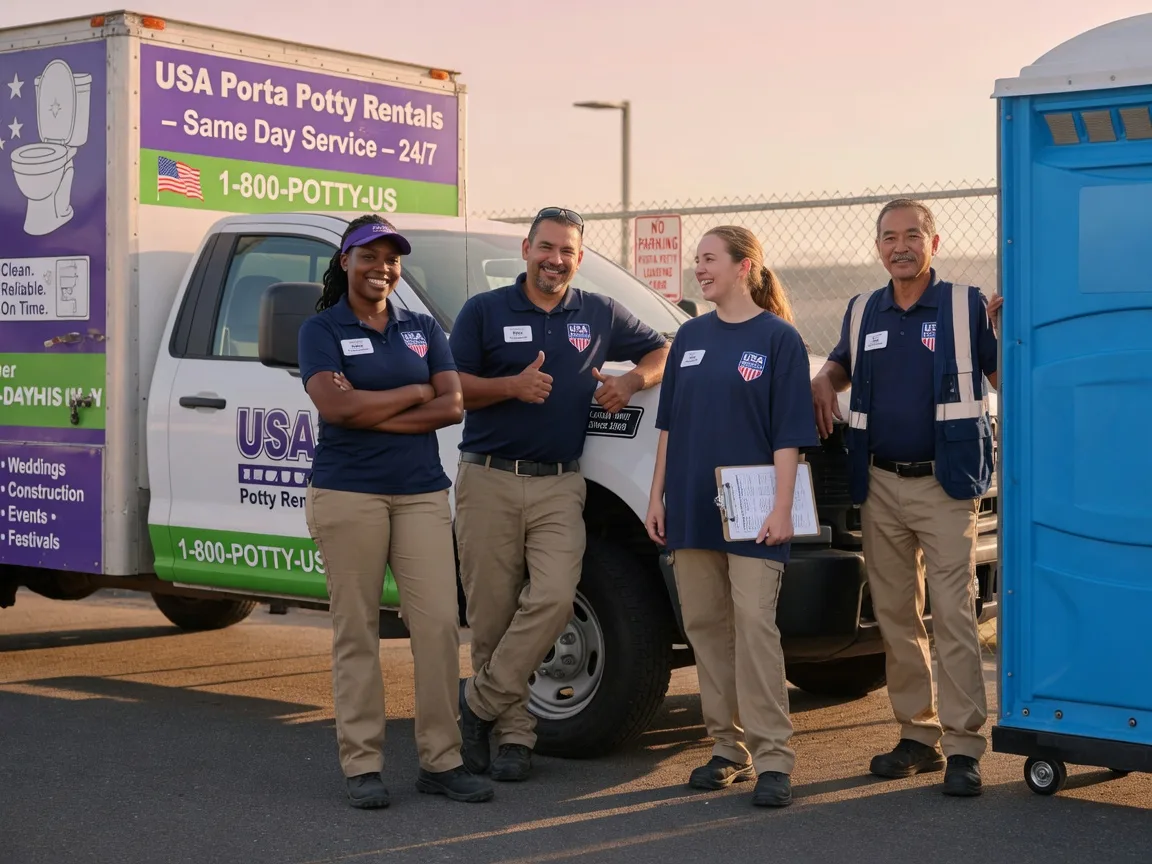 Porta Potty Rental company in Rescue, CA